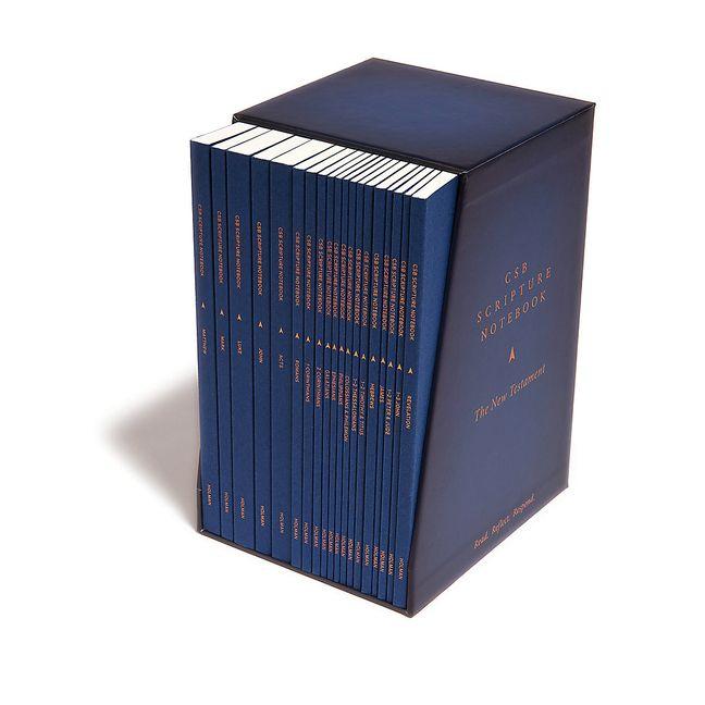 Vorderes Coverbild CSB Scripture Notebook, New Testament Set