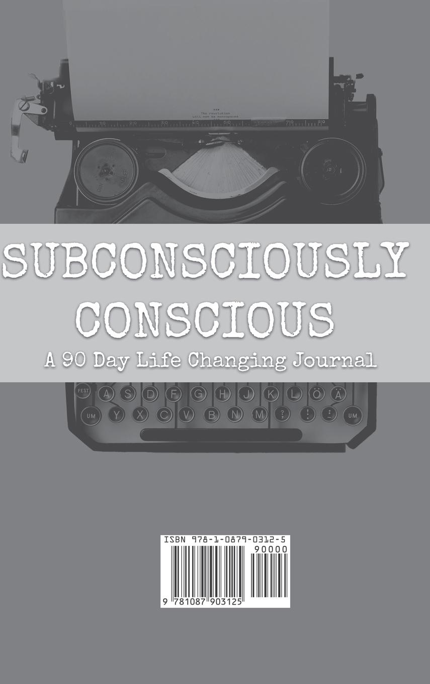 Rückseitencover Subconsciously Conscious