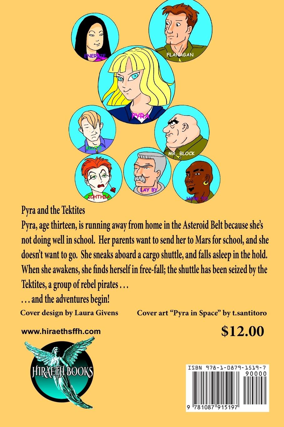 Rückseitencover Pyra and the Tektites