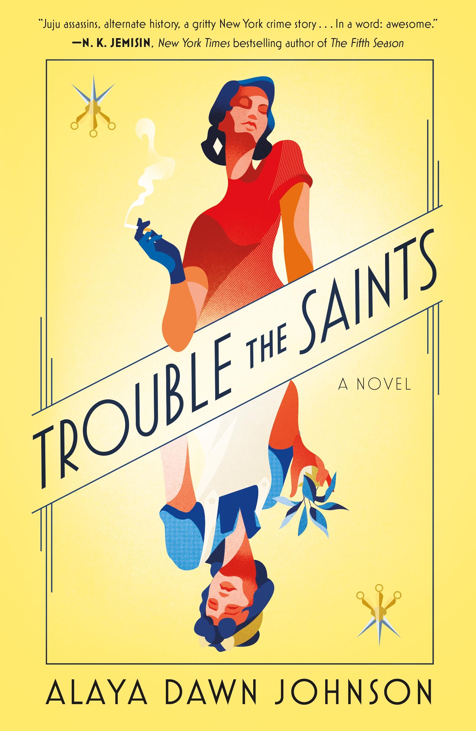 Vorderes Coverbild Trouble the Saints
