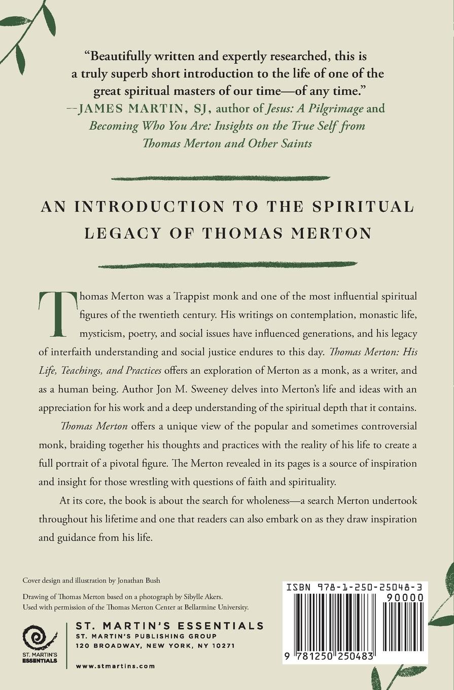 Rückseitencover Thomas Merton