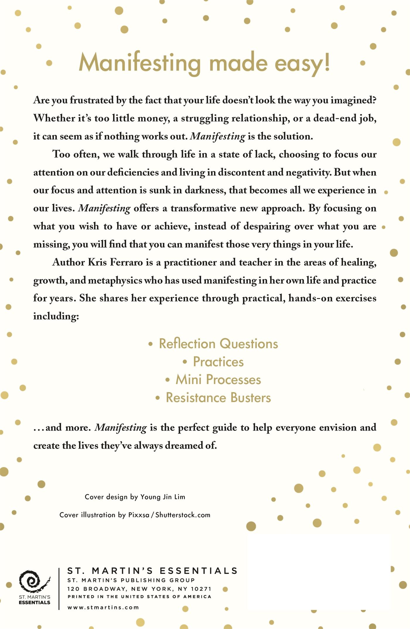 Rückseitencover Manifesting