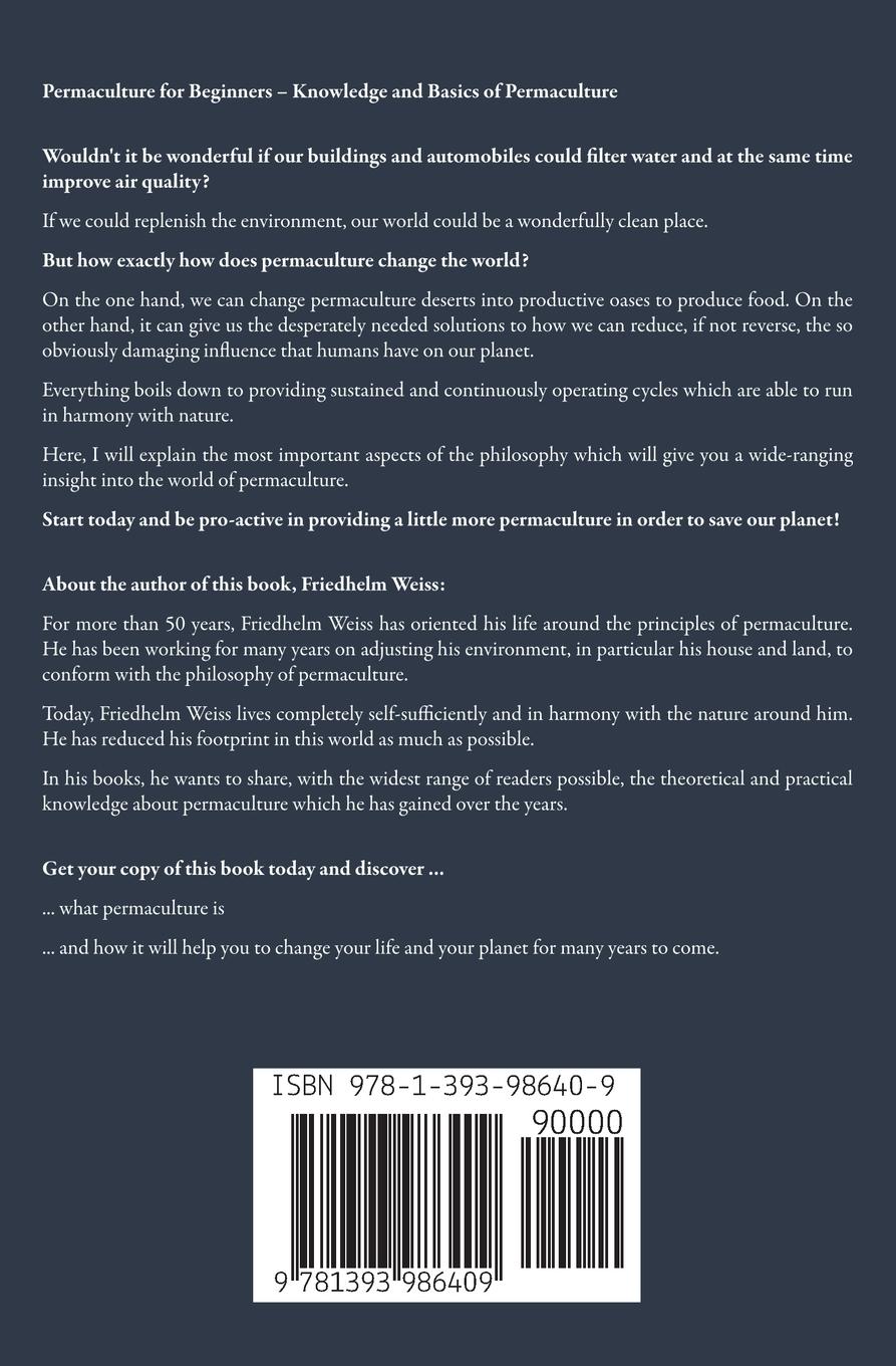 Rückseitencover Permaculture for Beginners