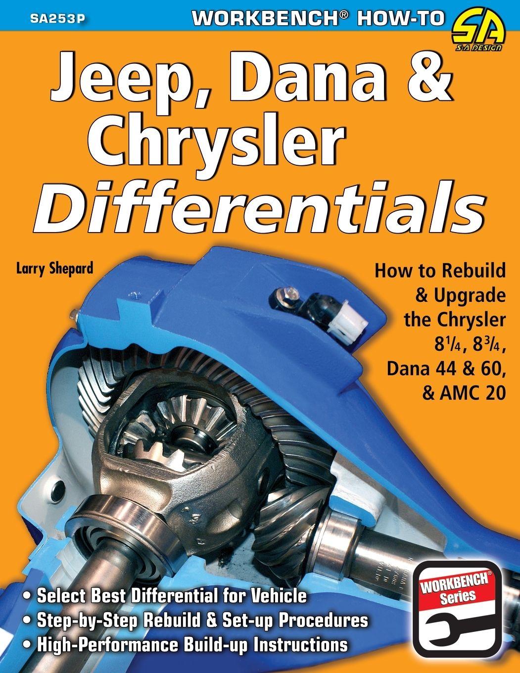 Vorderes Coverbild Jeep, Dana & Chrysler Differentials