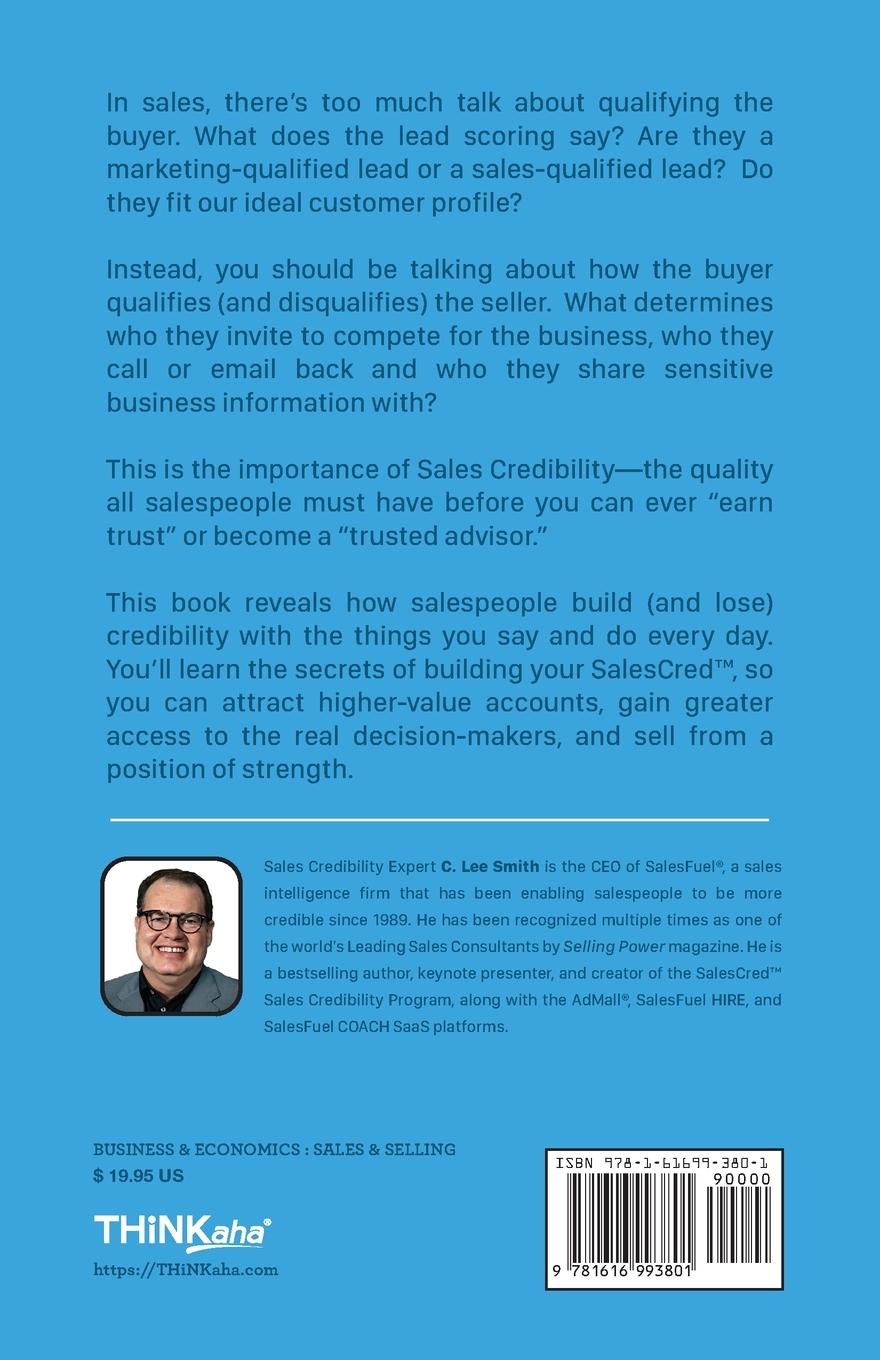 Rückseitencover SalesCred: How Buyers Qualify Sellers