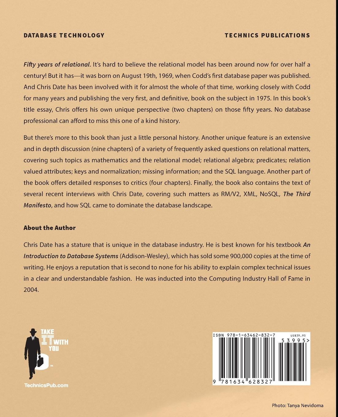 Rückseitencover Fifty Years of Relational, and Other Database Writings