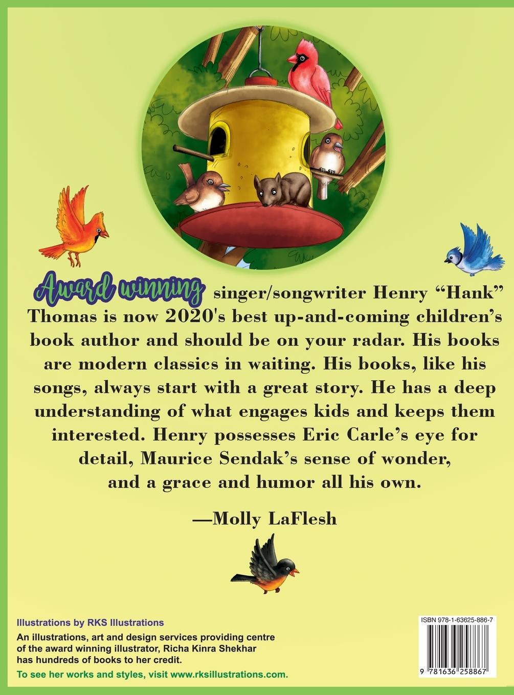 Rückseitencover Mrs. Bahbooshka's Birds