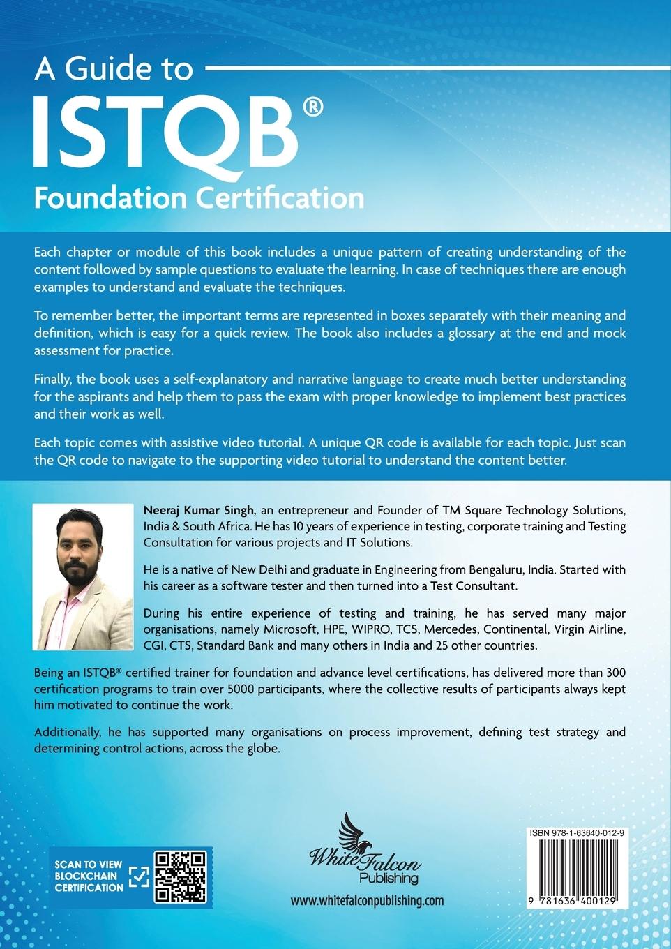Rückseitencover A Guide to ISTQB(R) Foundation Certification
