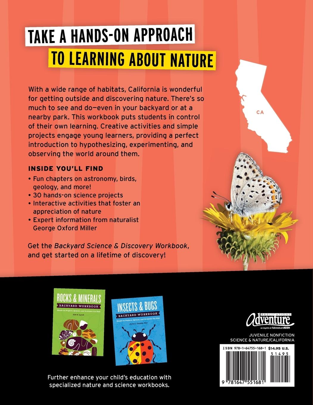Rückseitencover Backyard Science & Discovery Workbook: California