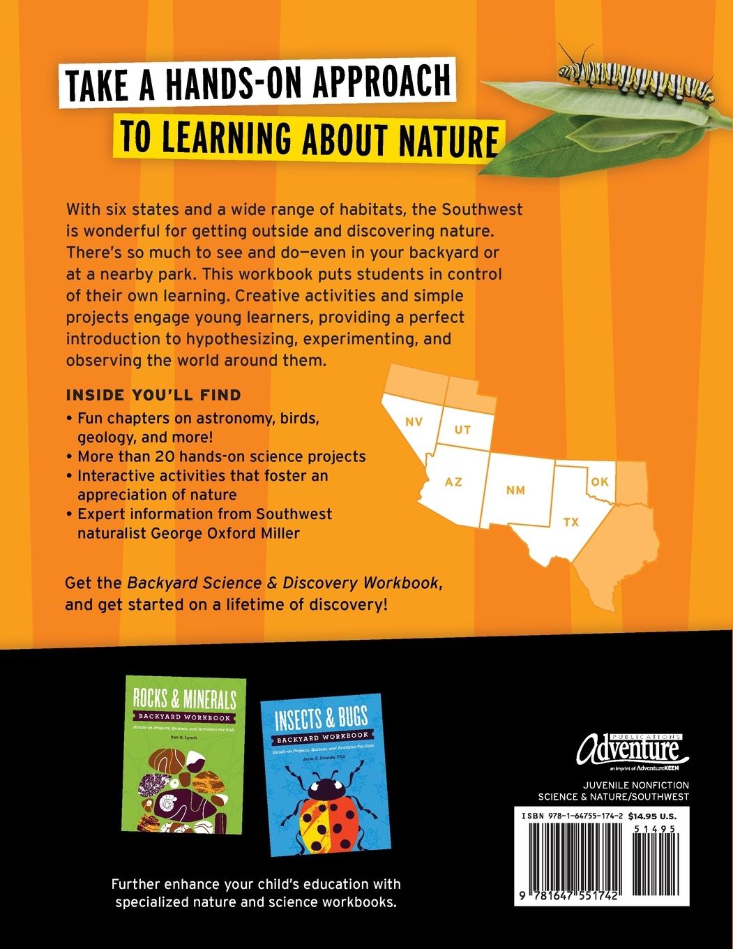 Rückseitencover Backyard Science & Discovery Workbook: Southwest
