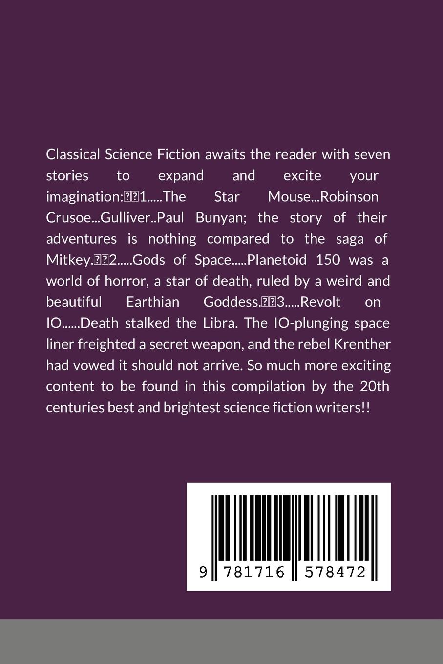 Rückseitencover The Raider's of Saturn's Ring and other Stories