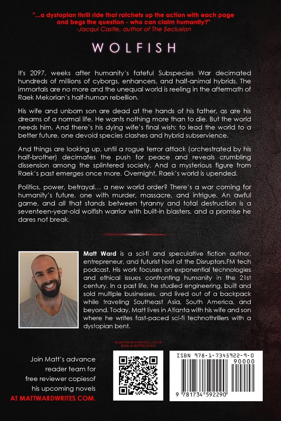 Rückseitencover Wolfish