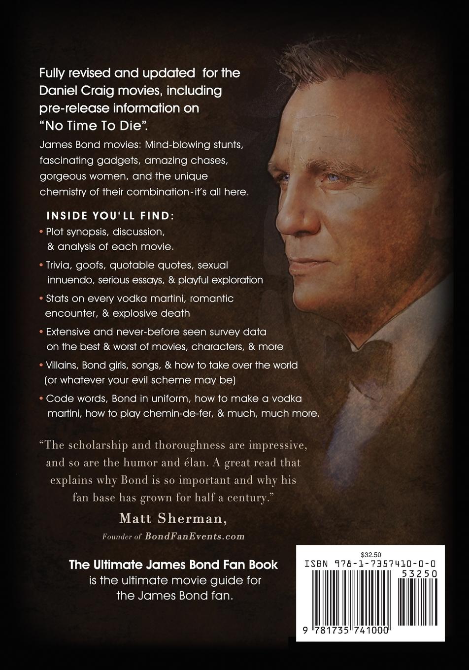 Rückseitencover The Ultimate James Bond Fan Book