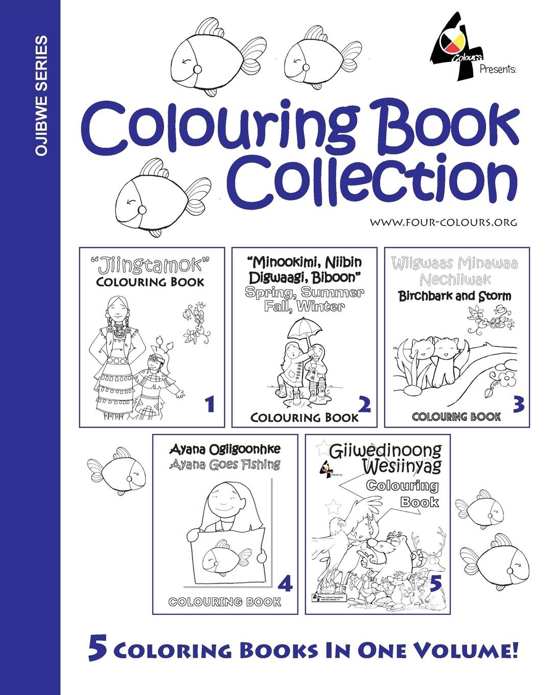 Vorderes Coverbild Ojibwe Colouring Book Collection