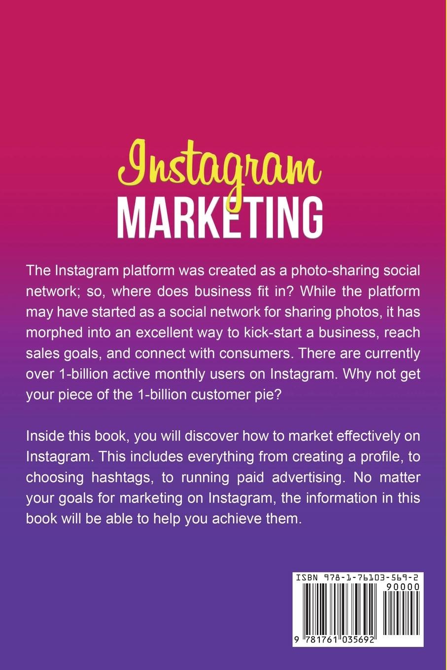 Rückseitencover Instagram Marketing