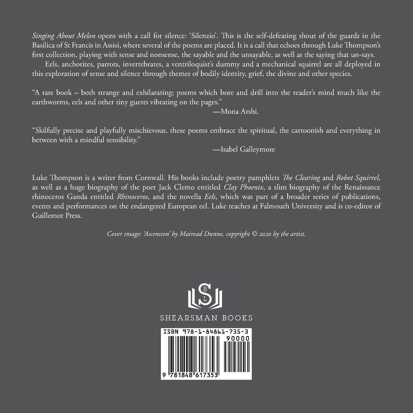 Rückseitencover Singing About Melon