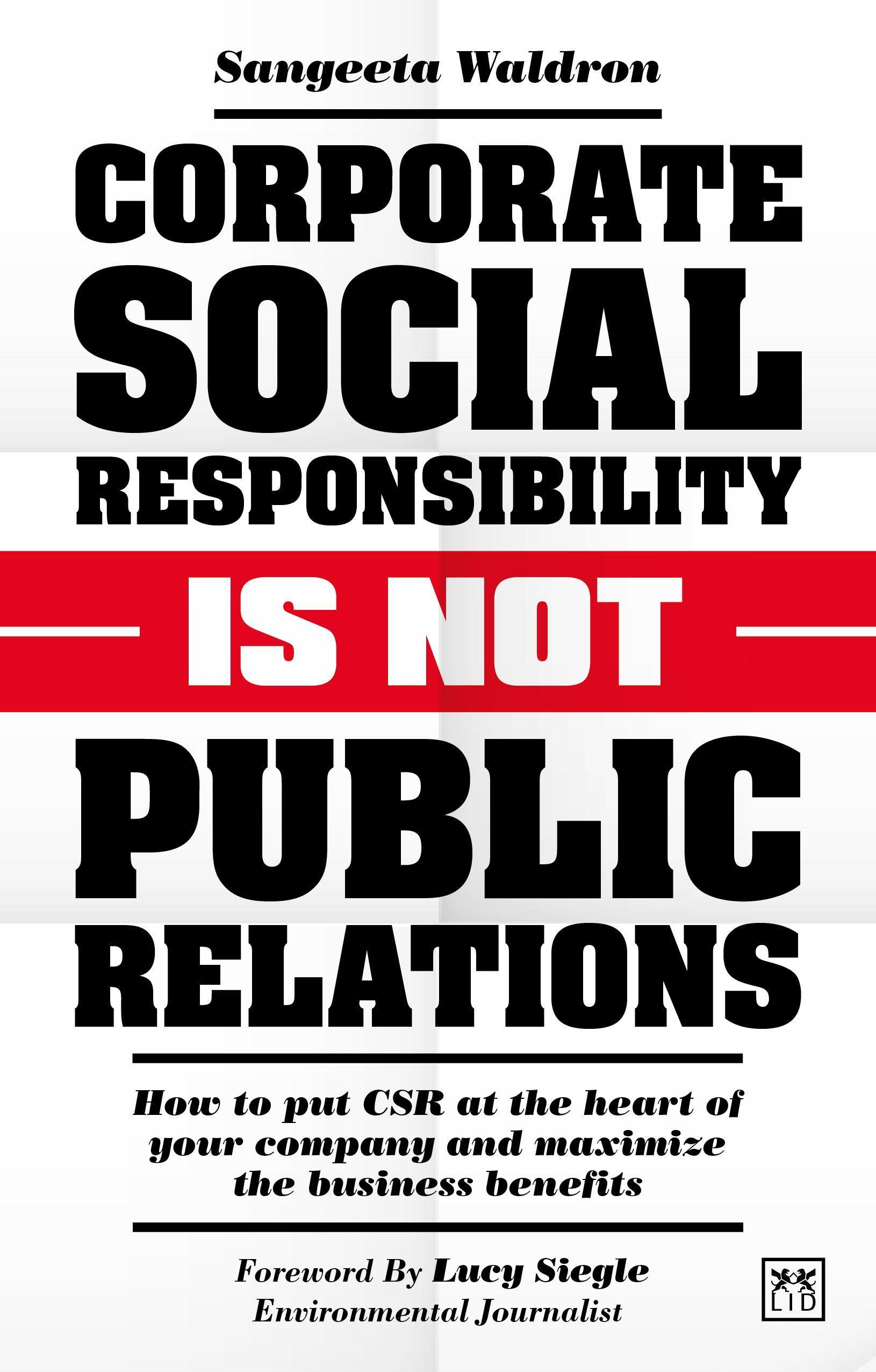 Vorderes Coverbild Corporate Social Responsibility is Not Public Relations