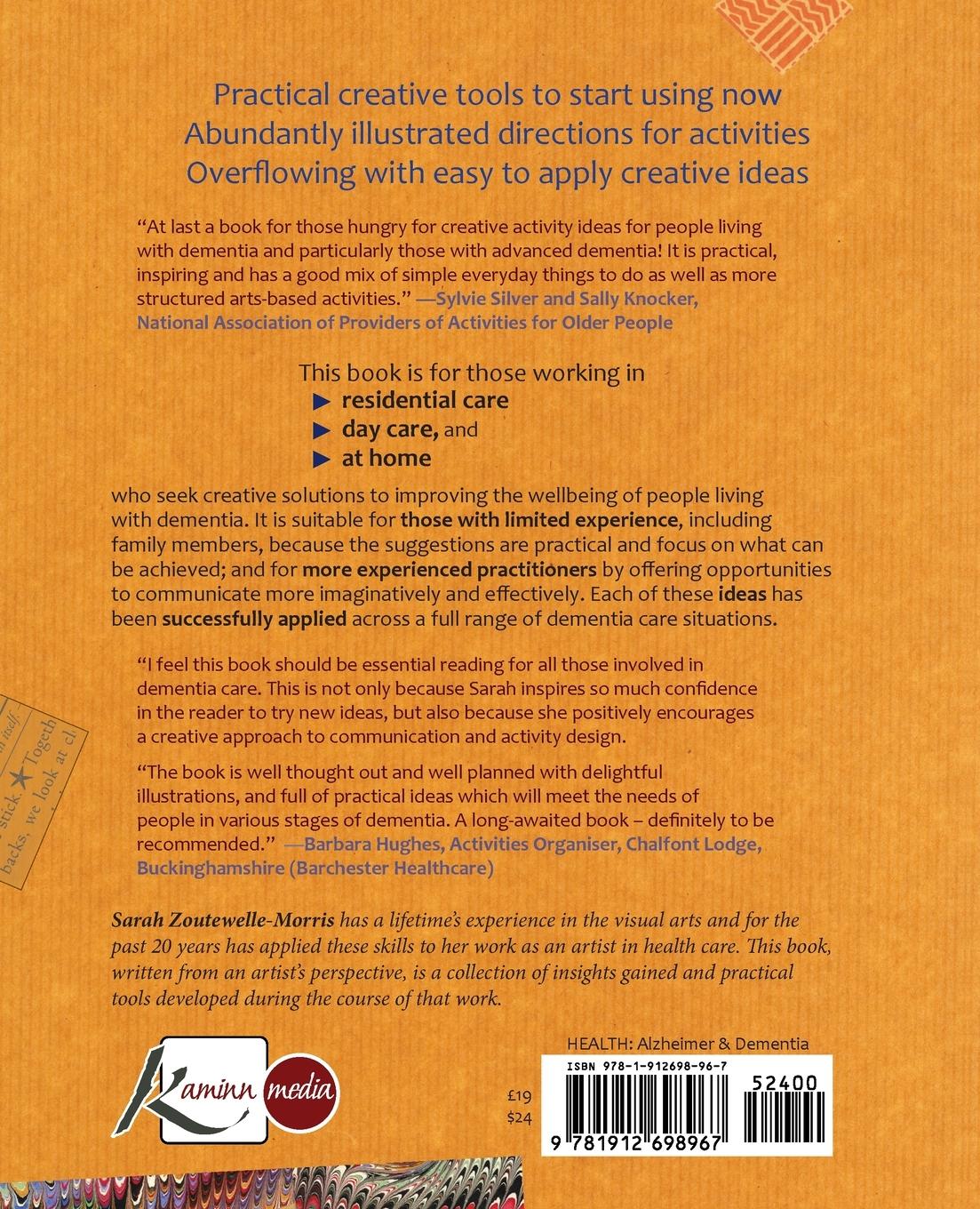 Rückseitencover 100 Ideas for a Creative Approach to Activities in Dementia Care