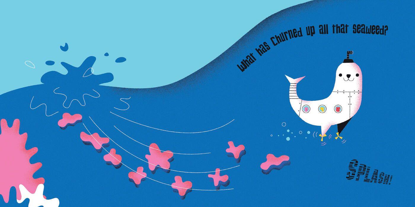 Beispielinhalt (Bild) Sploosh! Big Yellow Submarine