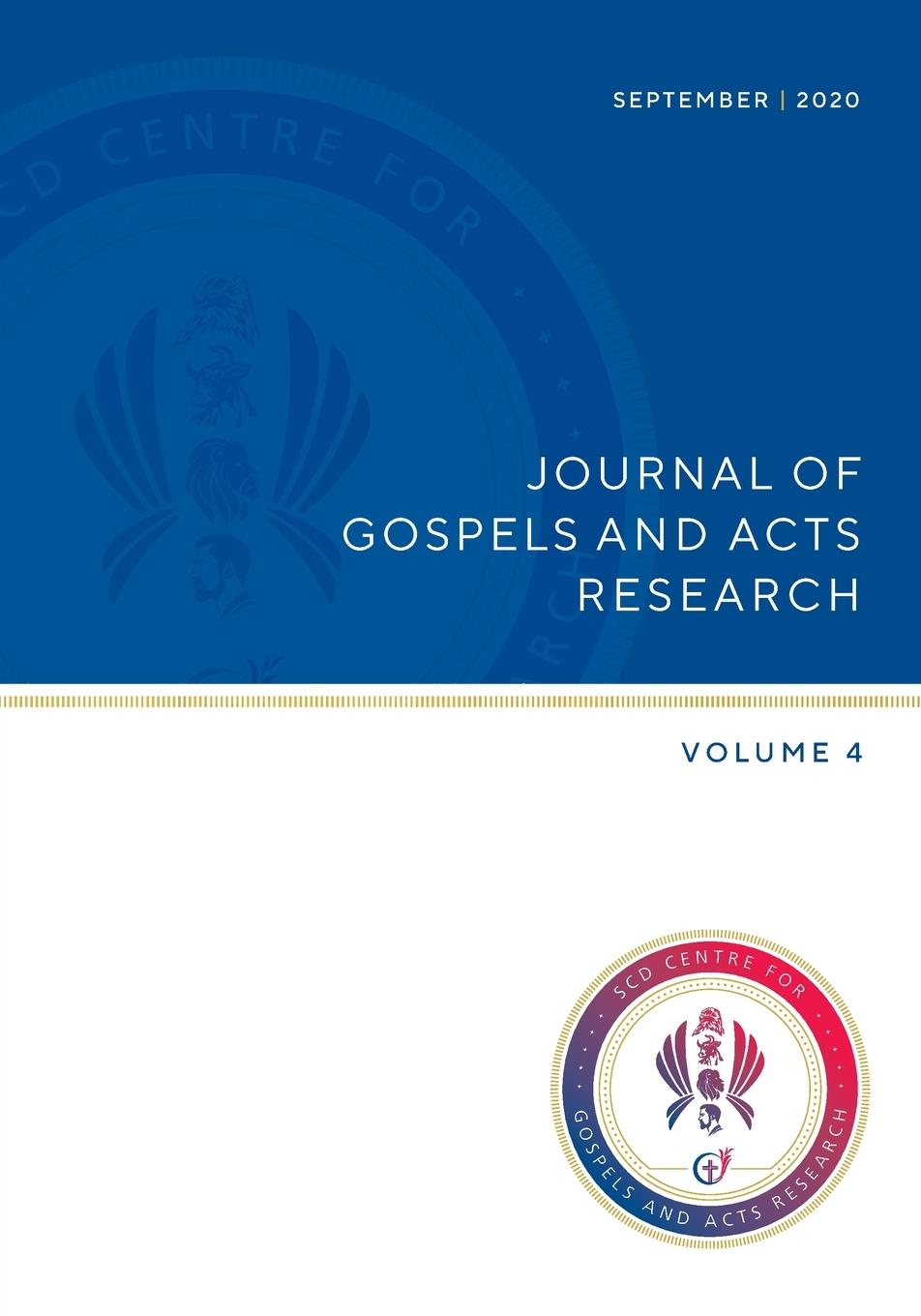 Vorderes Coverbild Journal of Gospels and Acts Research. Volume 4