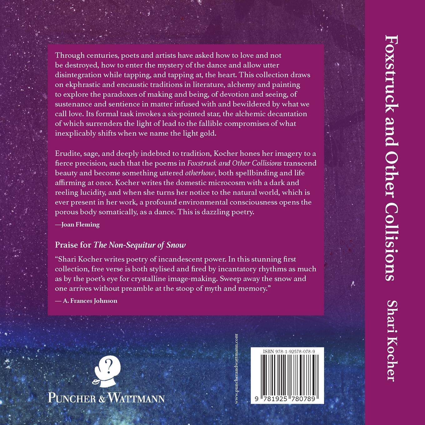 Rückseitencover Foxstruck: and Other Collisions