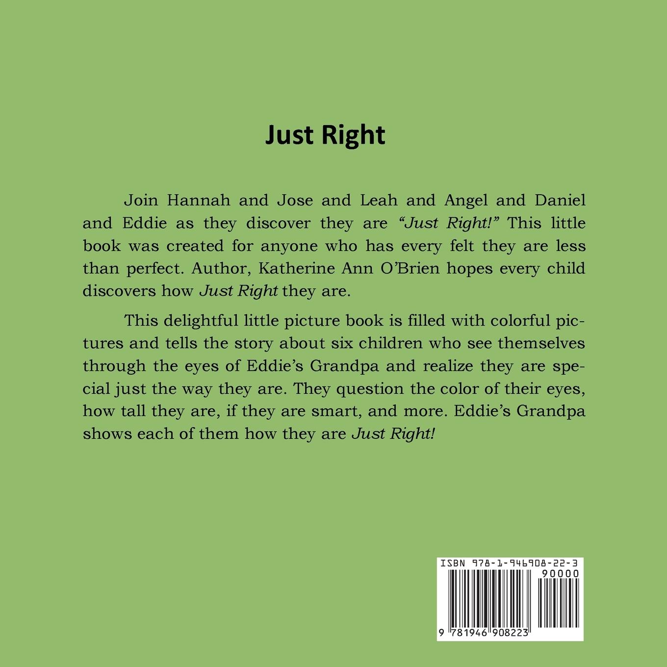 Rückseitencover Just Right