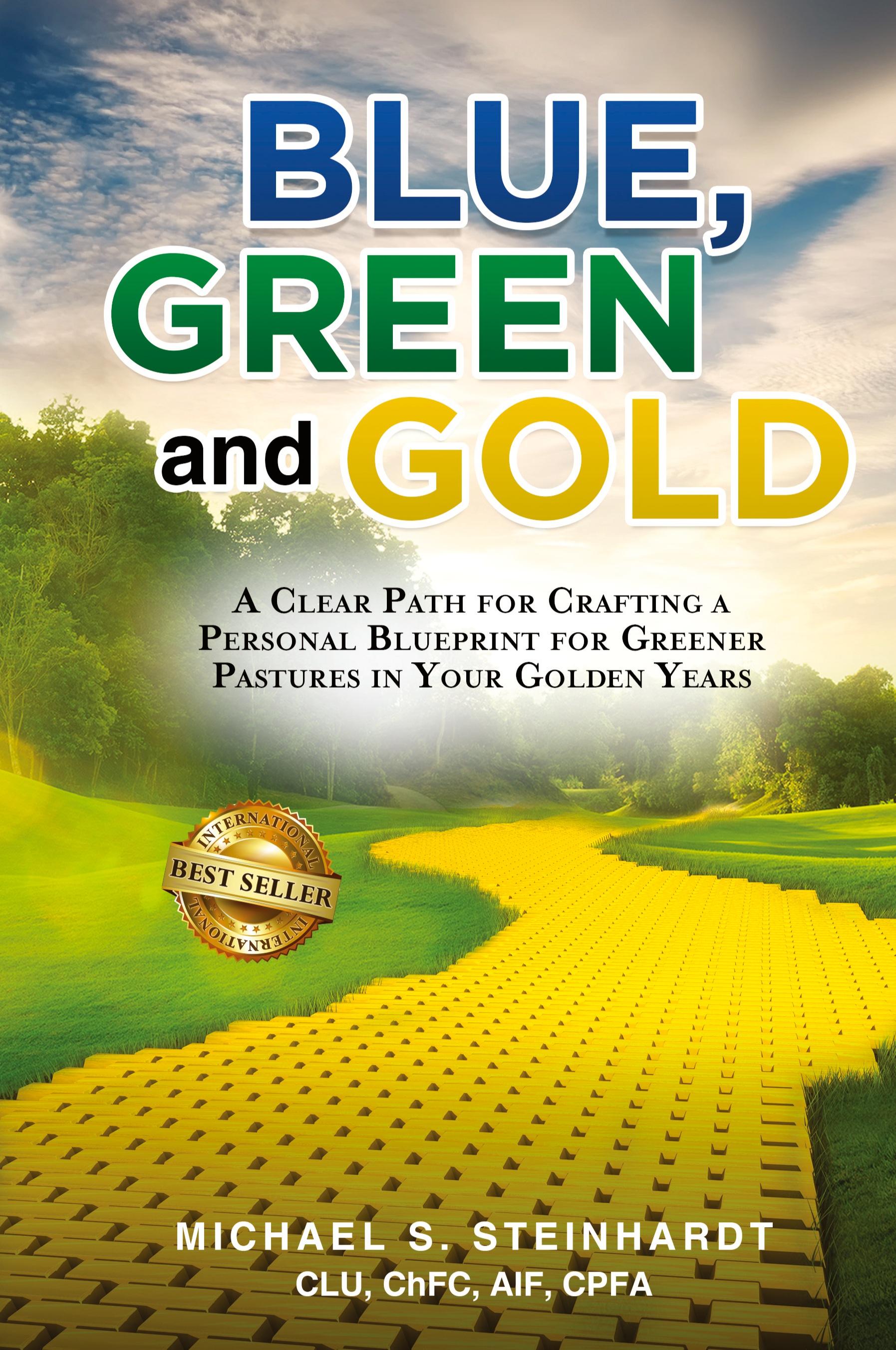 Vorderes Coverbild Blue, Green and Gold