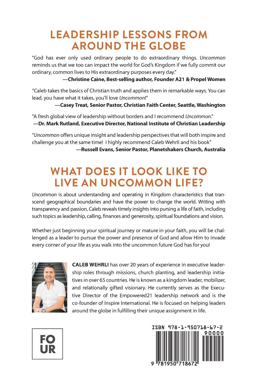 Rückseitencover Uncommon - Study Guide