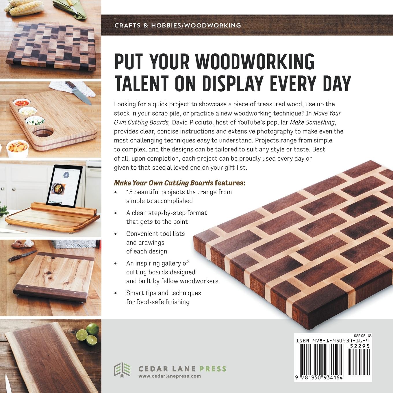 Rückseitencover Make Your Own Cutting Boards