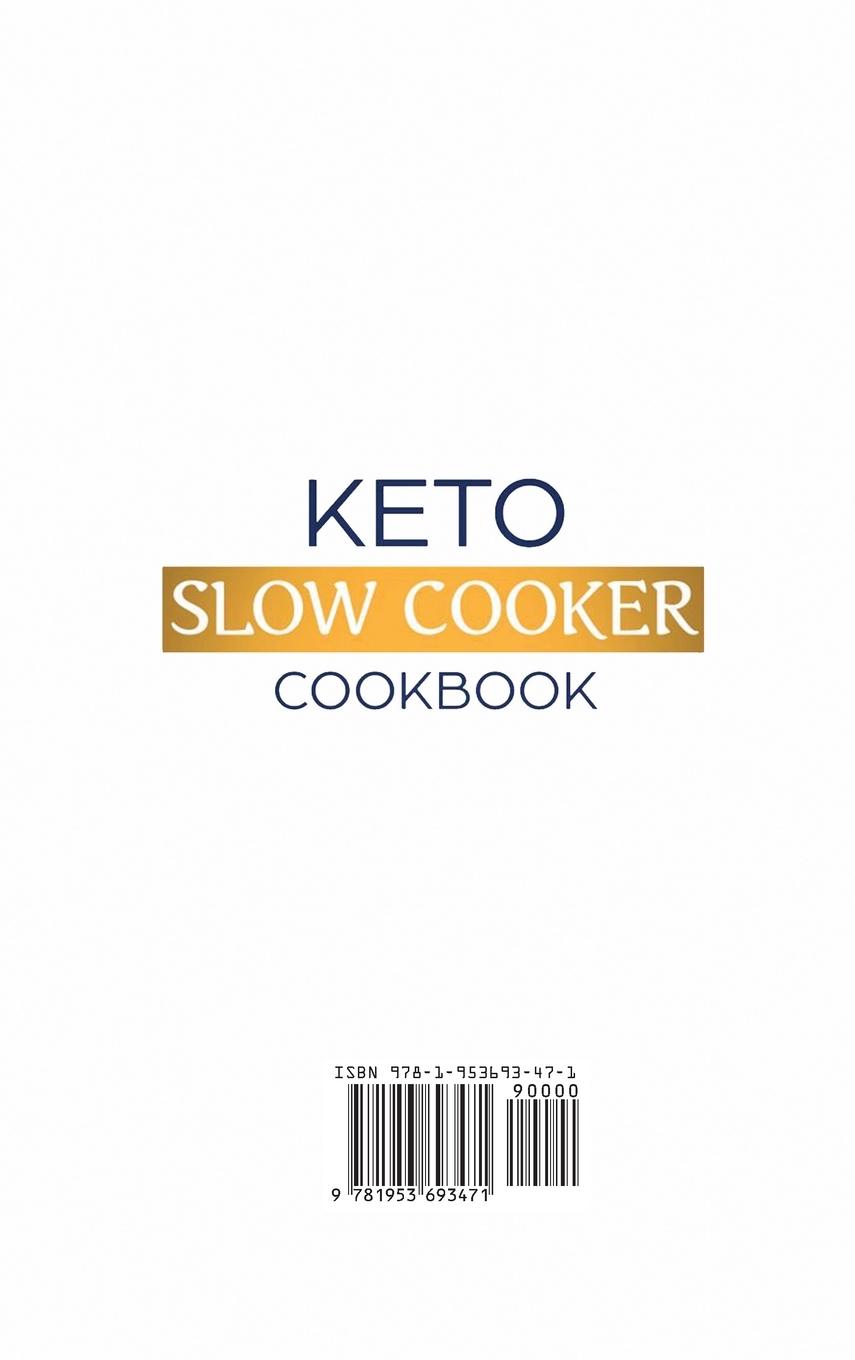 Rückseitencover Keto Slow Cooker Cookbook