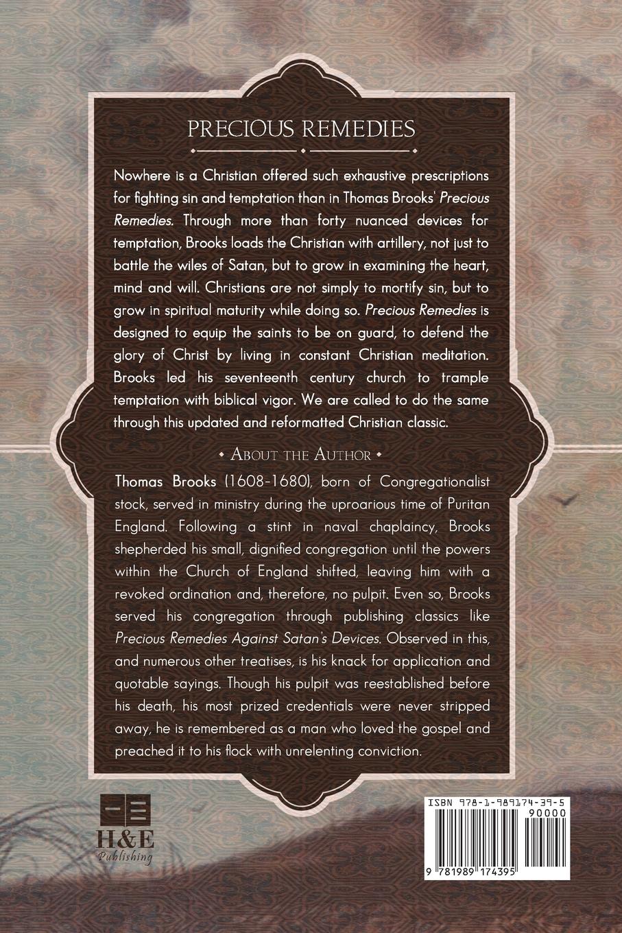 Rückseitencover Precious Remedies against Satan's Devices