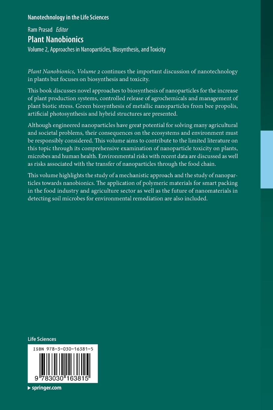 Rückseitencover Plant Nanobionics