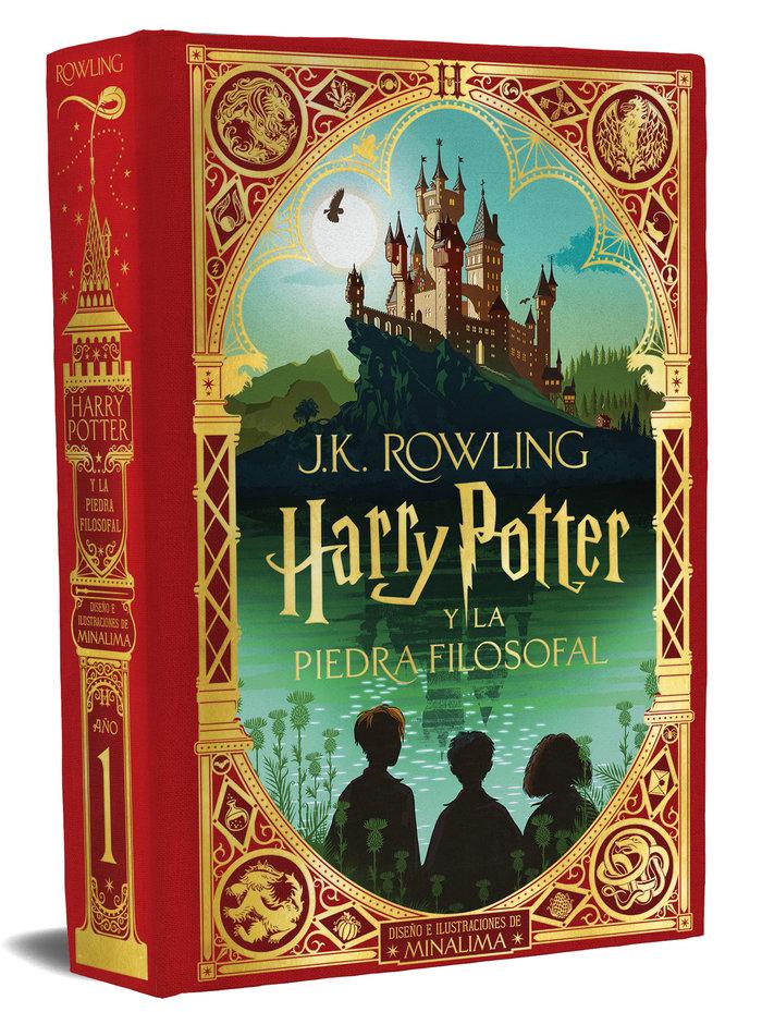 Vorderes Coverbild Harry Potter Y La Piedra Filosofal (Ed. Minalima) / Harry Potter and the Sorcerer's Stone: Minalima Edition
