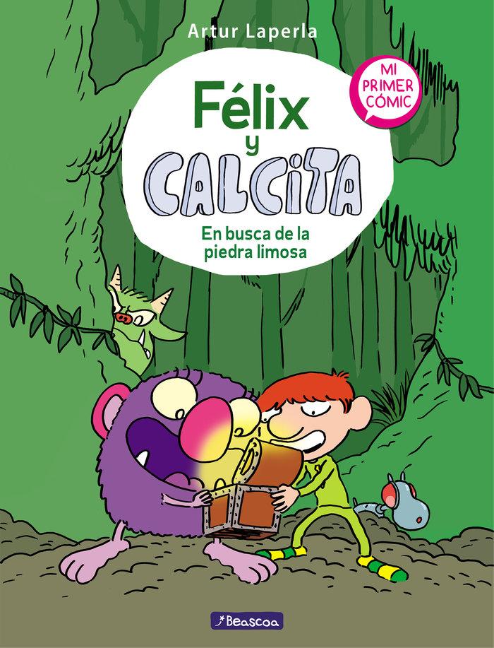 Vorderes Coverbild En busca de la piedra limosa : mi primer cómic
