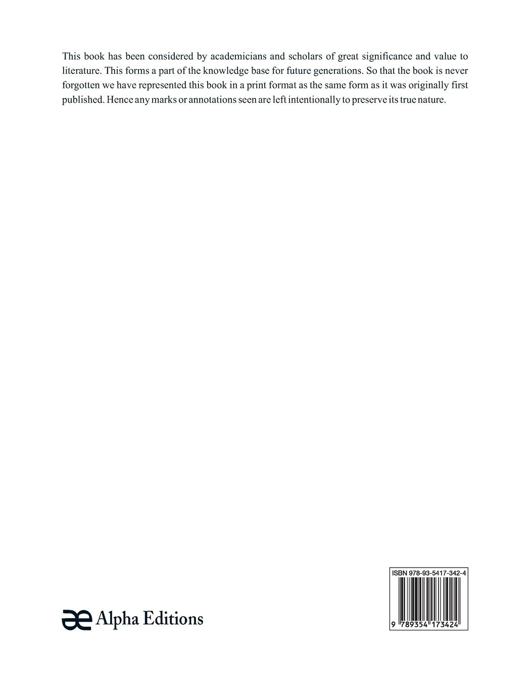 Rückseitencover The Ecclesiastical History Of Eusebius In Syriac