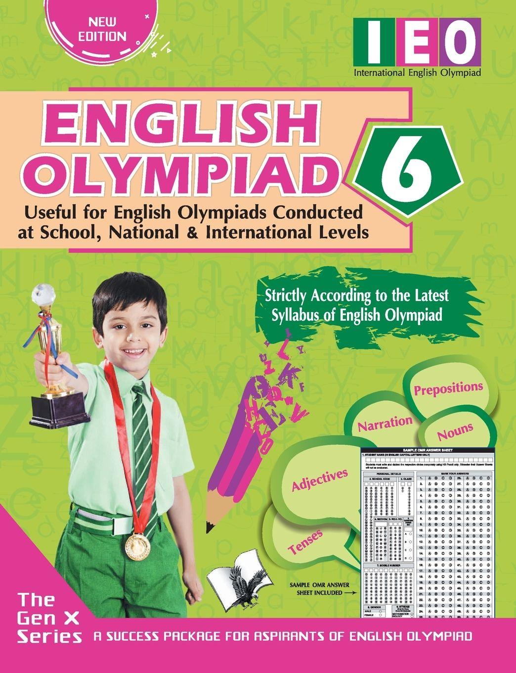 Vorderes Coverbild International English Olympiad - Class 6 (With OMR Sheets)