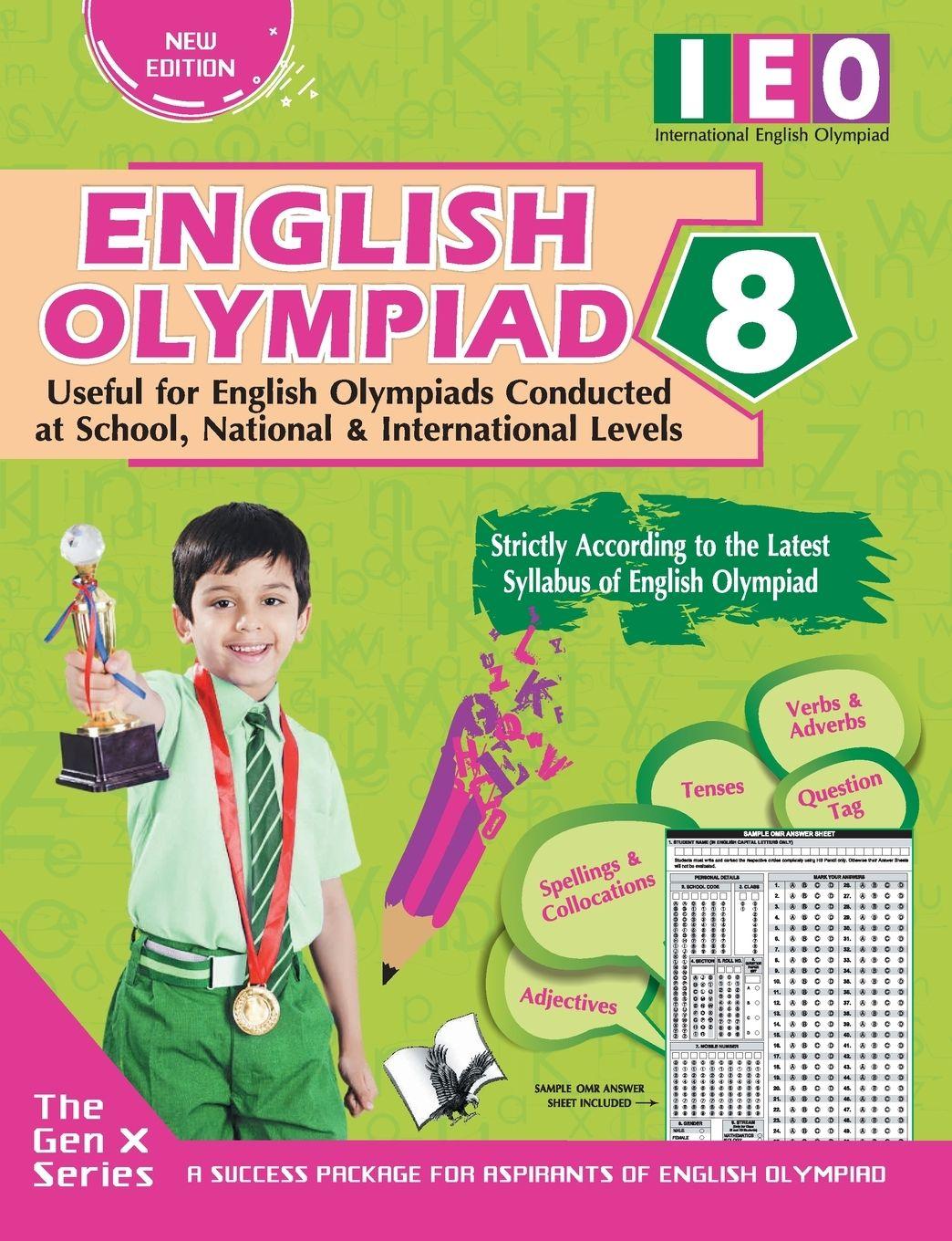 Vorderes Coverbild International English Olympiad - Class 8(With OMR Sheets)