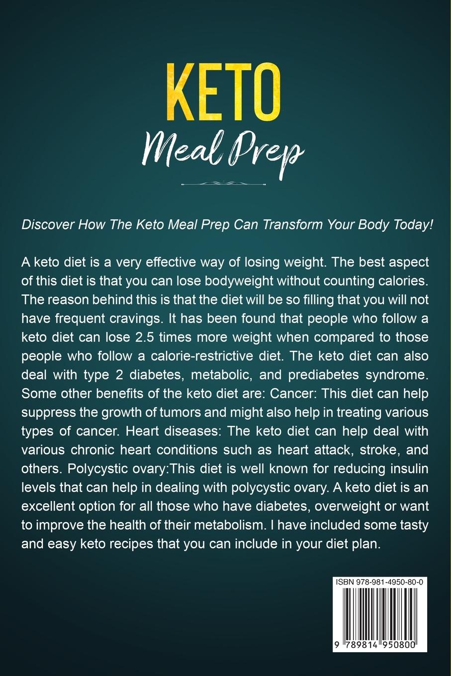 Rückseitencover Keto Meal Prep