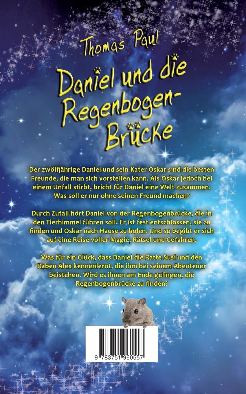 Rückseitencover Daniel und die Regenbogenbrücke
