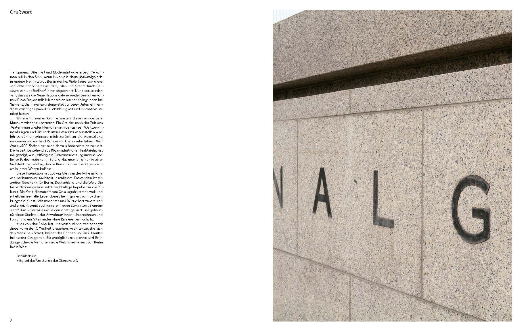 Beispielinhalt (Bild) Neue Nationalgalerie