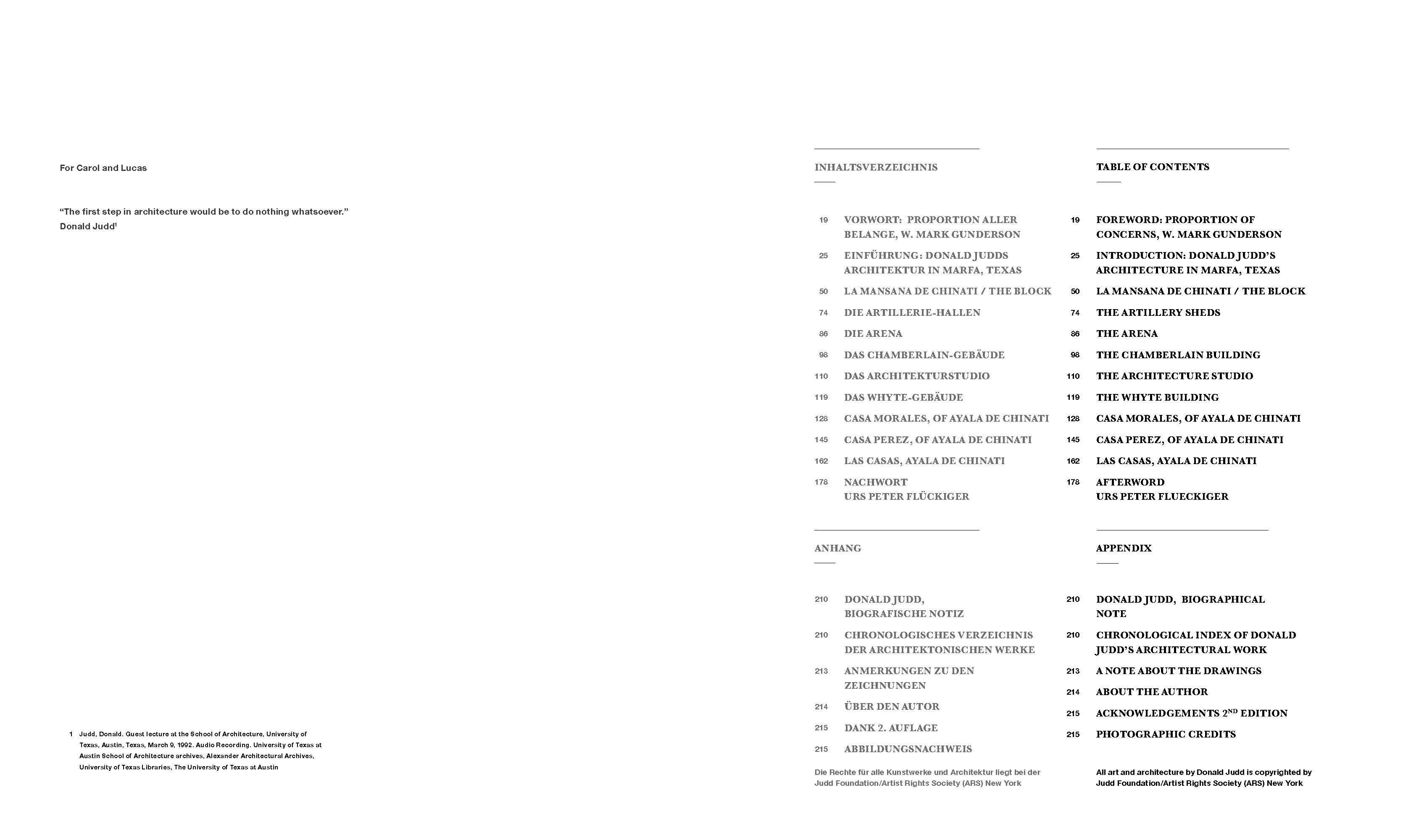 Beispielinhalt (Bild) Donald Judd