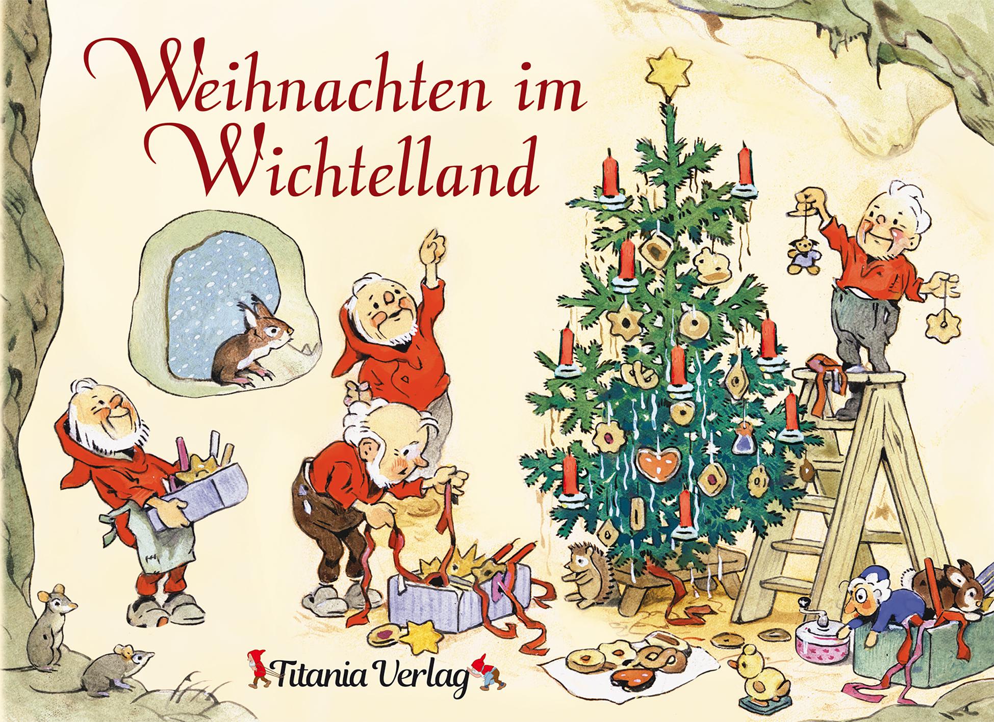 Vorderes Coverbild Weihnachten im Wichtelland
