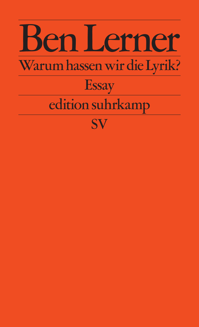Vorderes Coverbild Warum hassen wir die Lyrik?