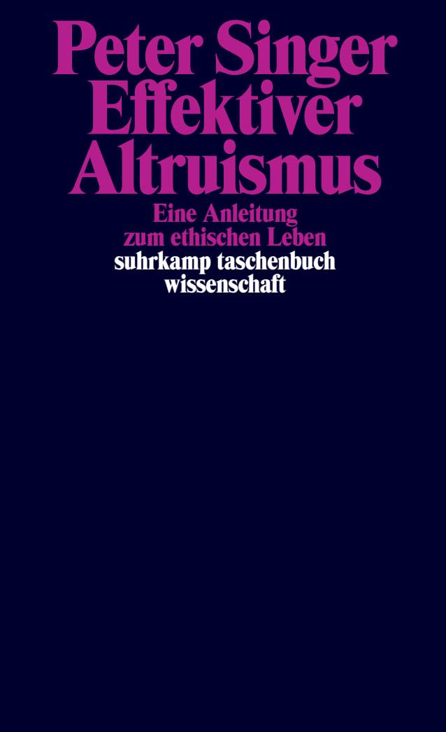 Vorderes Coverbild Effektiver Altruismus