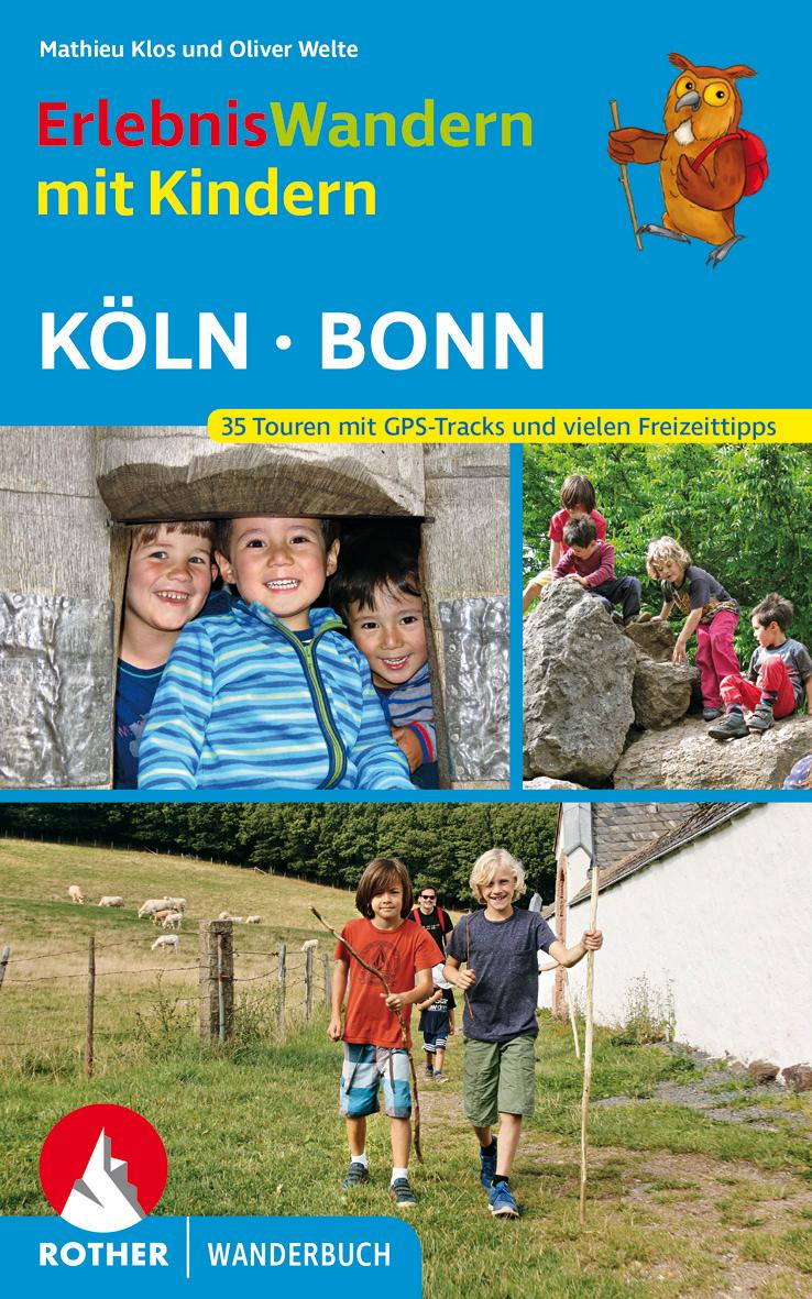 Vorderes Coverbild Erlebniswandern mit Kindern Köln - Bonn