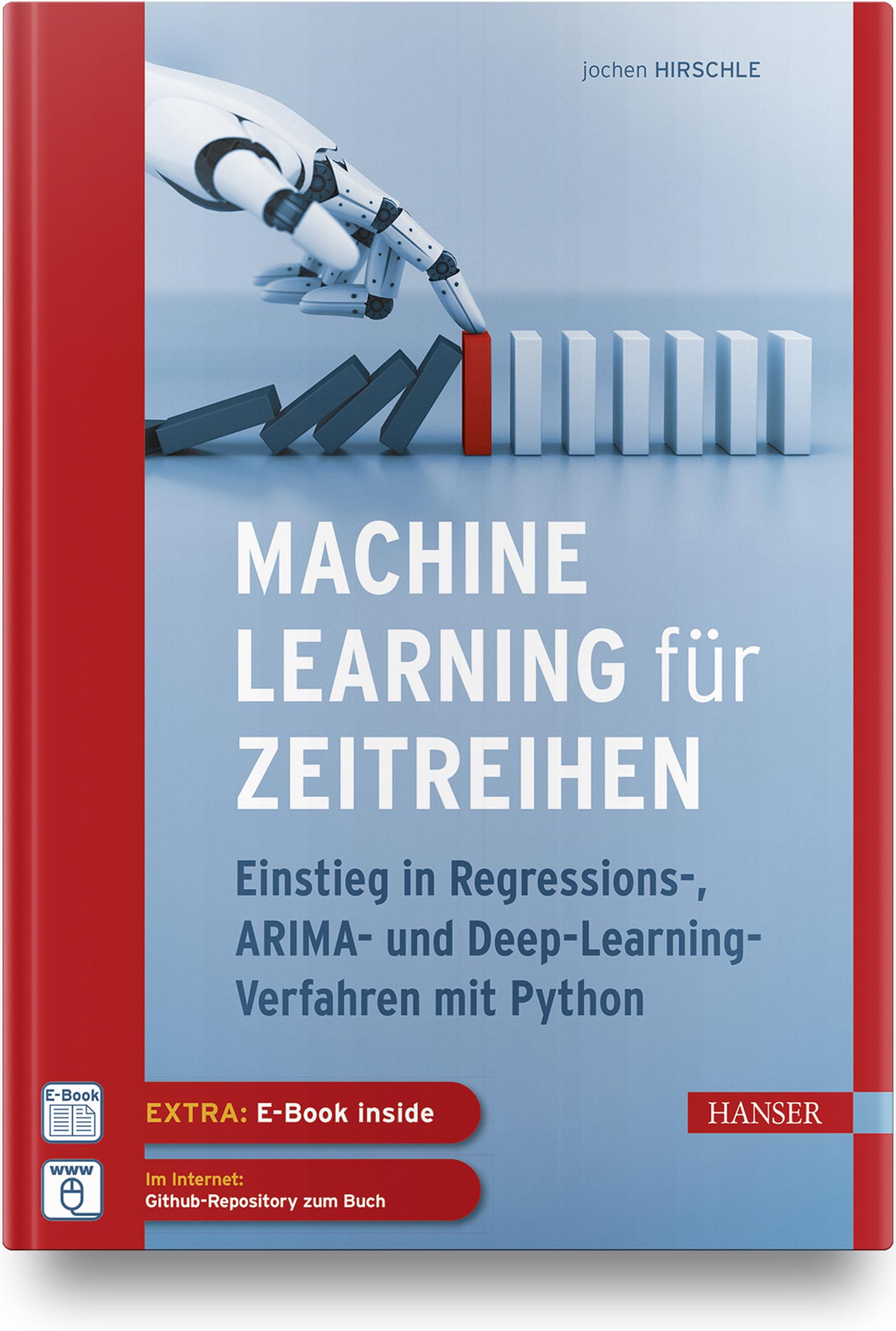 Vorderes Coverbild Machine Learning für Zeitreihen