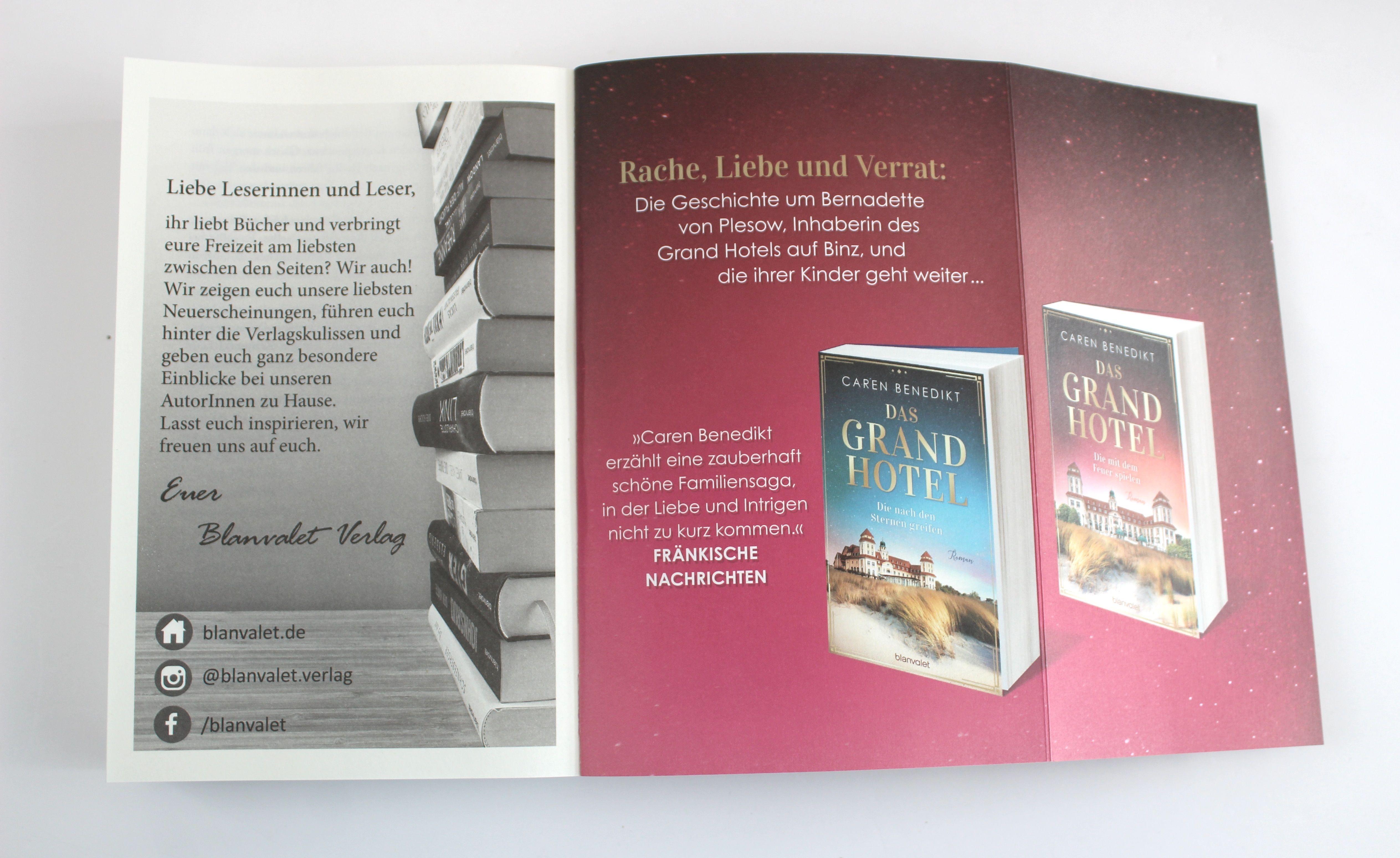 Beispielinhalt (Bild) Das Grand Hotel - Die mit dem Feuer spielen