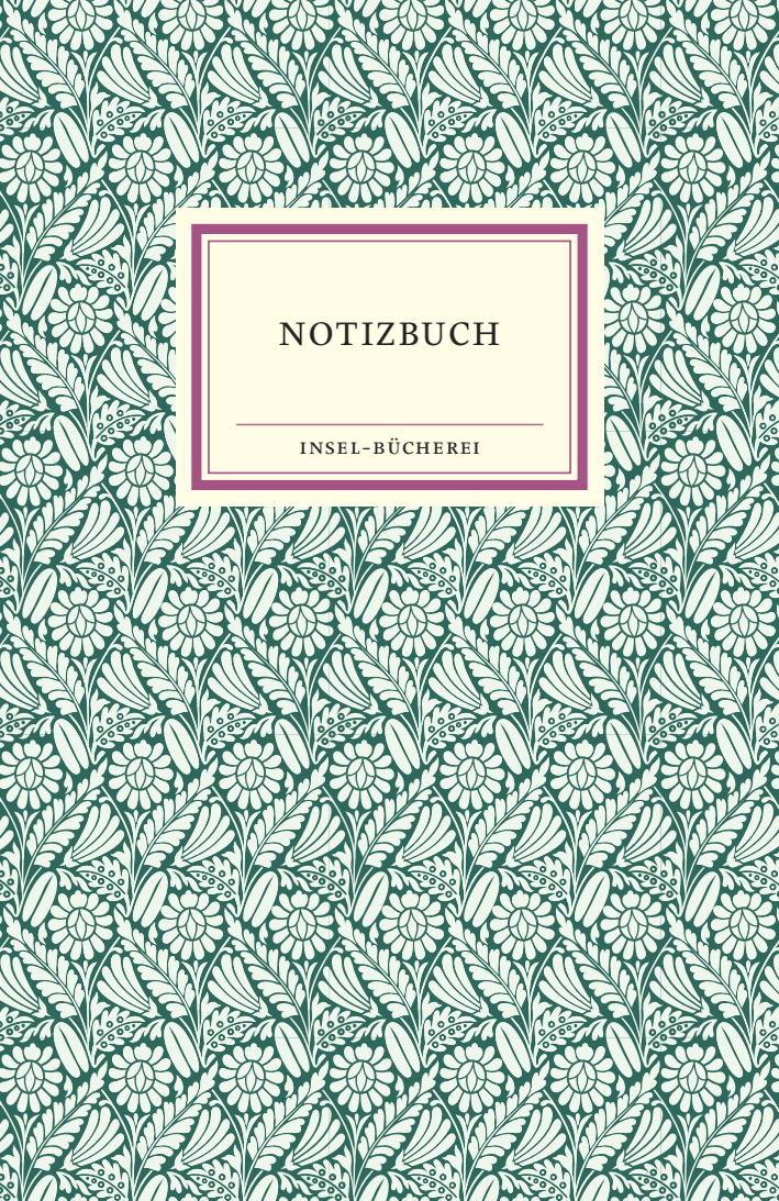 Vorderes Coverbild Insel-Bücherei Notizbuch