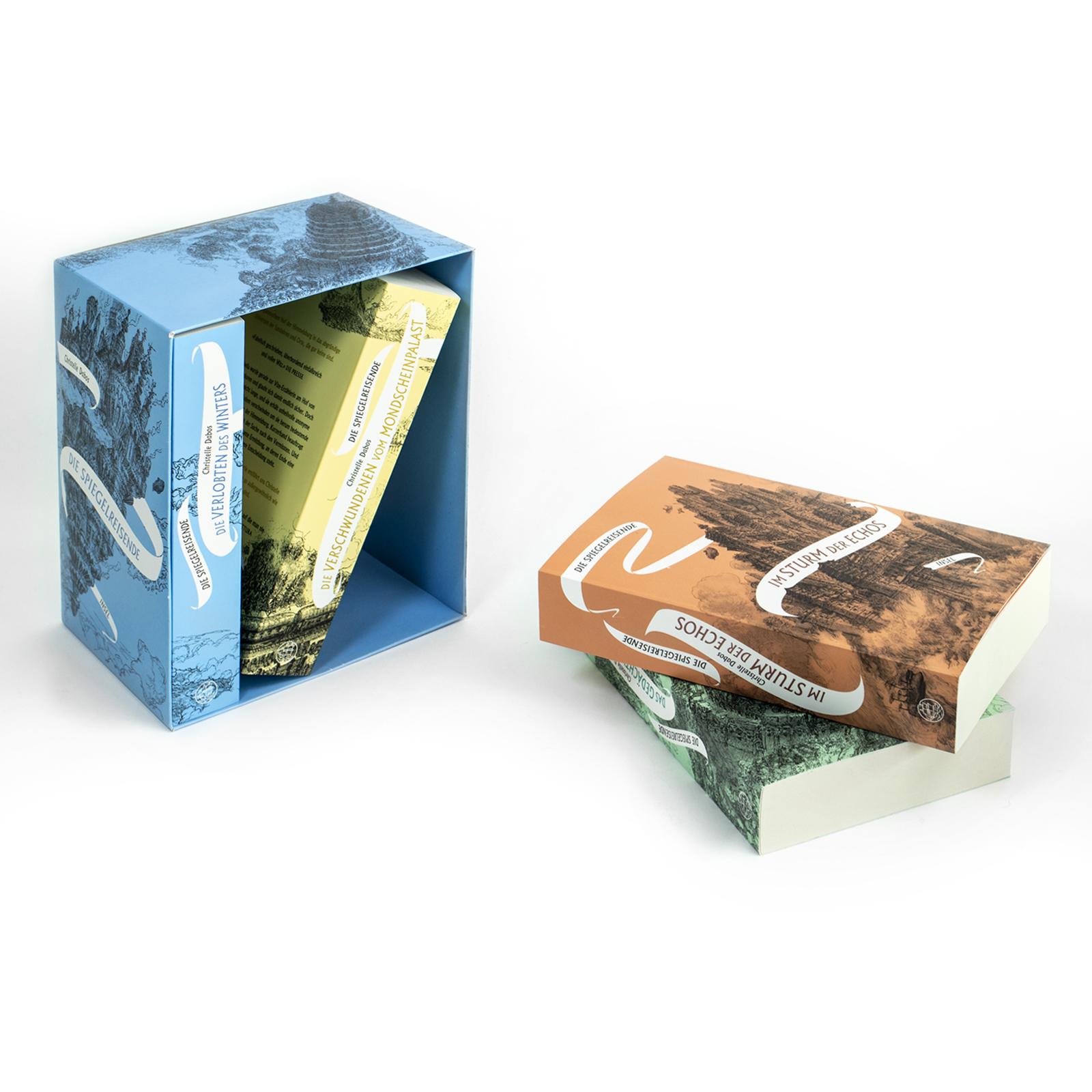 Beispielinhalt (Bild) Die Spiegelreisende - Bände 1-4