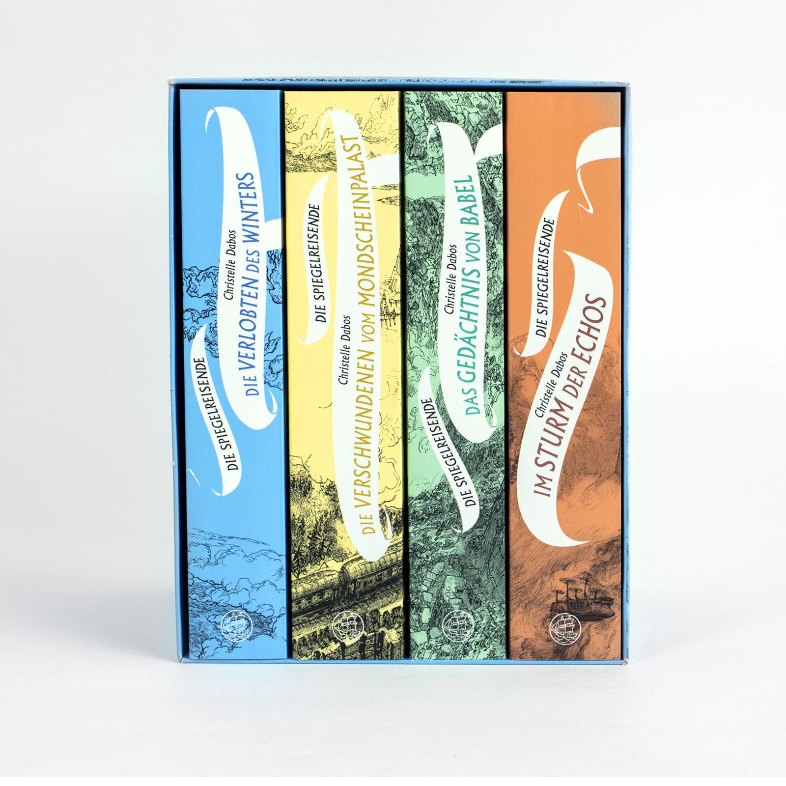 Beispielinhalt (Bild) Die Spiegelreisende - Bände 1-4